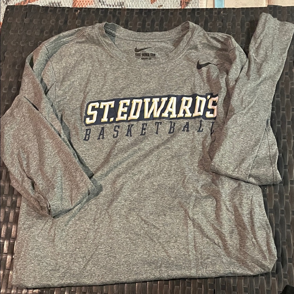 Nike Gray St. Edward's Basketball Tee